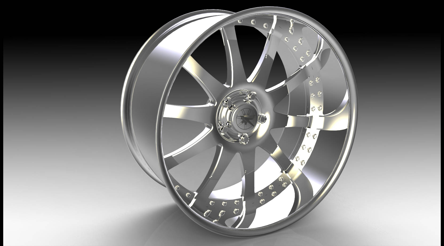 Spoke design. Wheel Art.